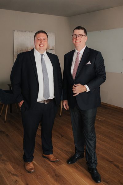 Duo: Arnulf Schaunig (links) + Christian Haberl (rechts)